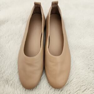 NEW Everlane The Day Glove Elegant Tan Leather Ballet Flats